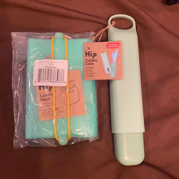 Hip Cutlery Set and Lunch Pack NWT - Picture 1 of 3